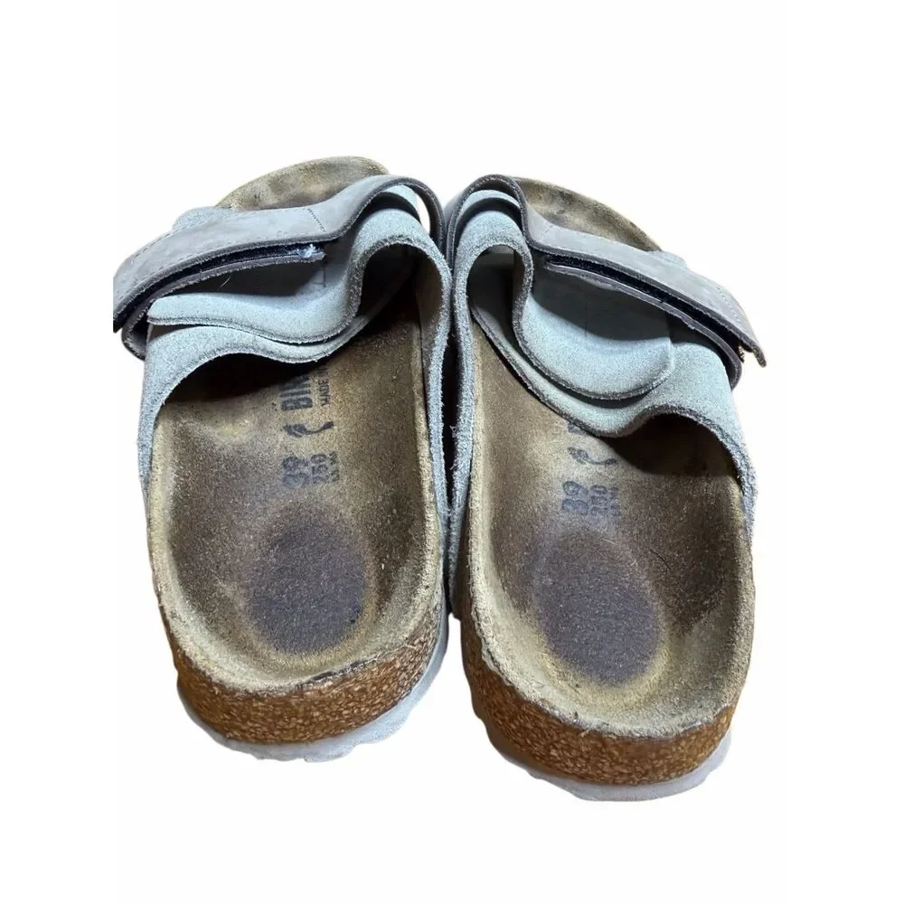 Birkenstock Kyoto - Suede Unisex Flat Sandals Size 39